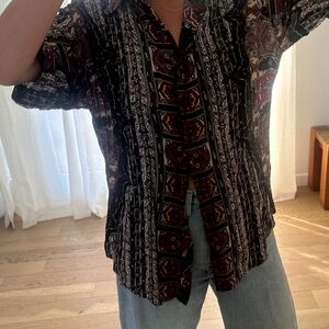 Novella Royale Multicolor Patterned Blouse